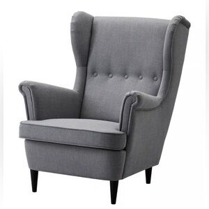 IKEA Strandmon Chair Legs in Black, solid wood